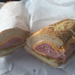 Cj Deli & Grocery - You pick your own bread and they hand you this masterpiece of a real NY hero sandwich.