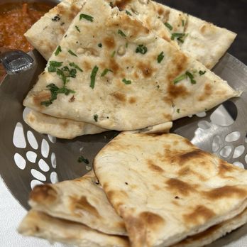 India Cafe - Butter Naana and Garlic Naan - Indian Near Me - Bryant, Arkansas