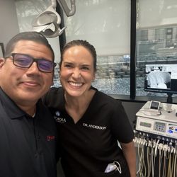 Arcadia Endodontics - That's dr Anderson (my fav) DMD,MS And my numbed smile