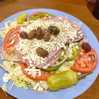 Pagano's Pizzeria - Small Great Salad (2 can share the small) - Pizza Near Me - South Daytona, Florida Pagano's Pizzeria - Small Great Salad (2 can share the small) - Pizza Near Me - South Daytona, Florida