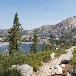 Loon Lake Reservoir - On the trail from Loon Lake to Rubicon Reservoir