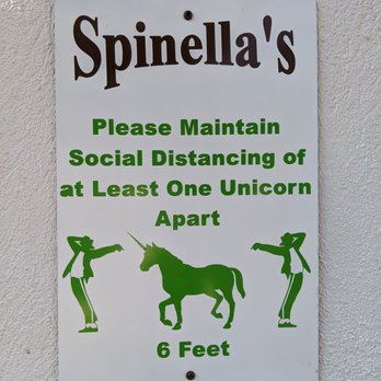 Spinellas - Fantastic signage regarding COVID-19 protocol - American Near Me - Gresham, Oregon