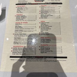Menu Menu
