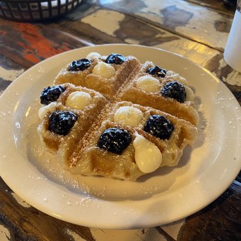 Caffe Promenade - Blueberry Croffle - Coffee & Tea Near Me - Allen, Texas