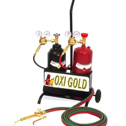 Oxi Gold - Gases, Mats p/ Soldas, Máquinas e Ferramentas - Conjunto PPU "Completo"