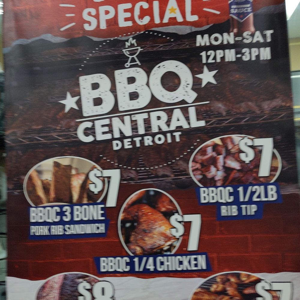 BBQ Central - Aww lunch - Barbeque Near Me - Detroit, Michigan BBQ Central - Aww lunch - Barbeque Near Me - Detroit, Michigan