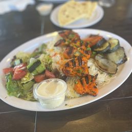 Chicken Kabob Plate