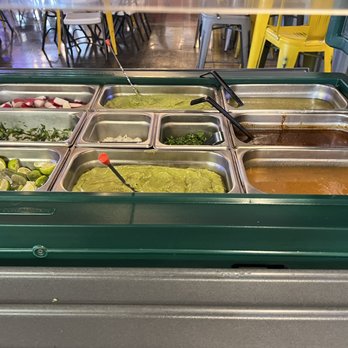 Tacos Calafia - Salsa bar - Tacos Near Me - Tempe, Arizona Tacos Calafia - Salsa bar - Tacos Near Me - Tempe, Arizona