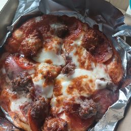 All meat pizza size small All meat pizza size small