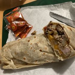 Sabrosada - Carnitas California burrito