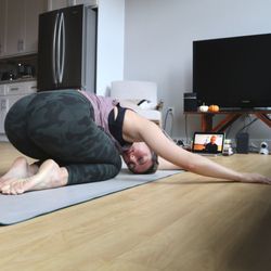 On The Mat Yoga Studio - Taking an OTM class virtually