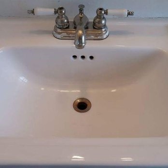 C & M Cleaning KW - After: sparkling bathroom sink - Home Cleaning Near Me