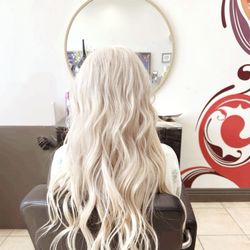 K-Pop Hair Extensions - 18inch bleached hair extensions