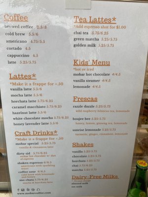 Menu photo 4 Mobar Coffee Montebello, CA Menu photo 4 Mobar Coffee Montebello, CA