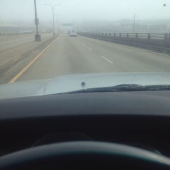 Seabrook Bridge - foggy morning on the bridge - Landmarks & Historical Buildings Near Me - New Orleans, Louisiana