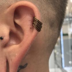 Ascension Body Modification - Healed Coin Slot Piercing
