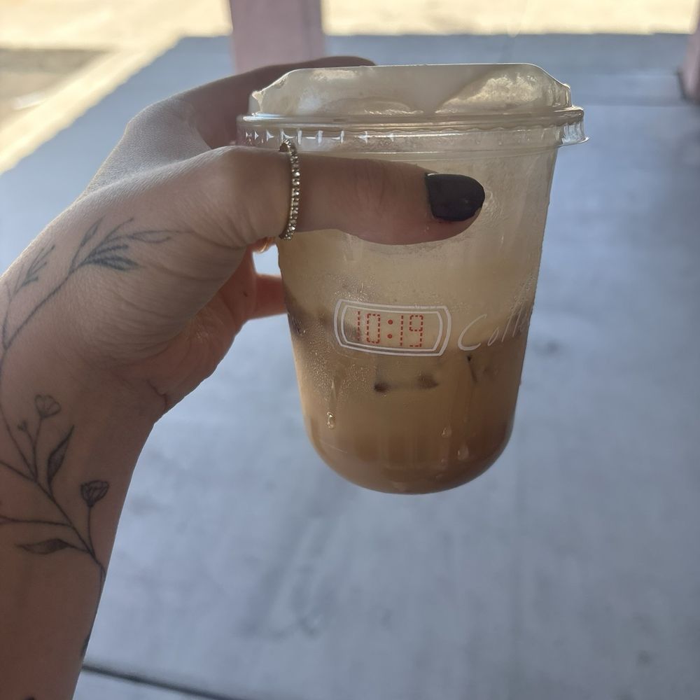 1019 Coffee - 16oz iced brown bear latte - Coffee & Tea Near Me - Chandler, Arizona