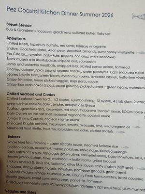 Menu photo 6 Pez Coastal Kitchen Pasadena, CA Menu photo 6 Pez Coastal Kitchen Pasadena, CA