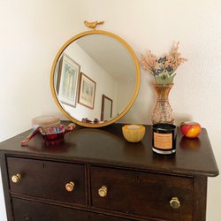 Bloom - Birdie mirror that I repainted!
