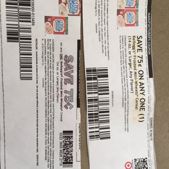 Target - These are the coupons they said I could not double on. Even though their policy says I am able to. - Department Stores Near Me - Frisco, Texas