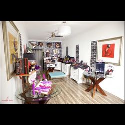 Inside the boutique