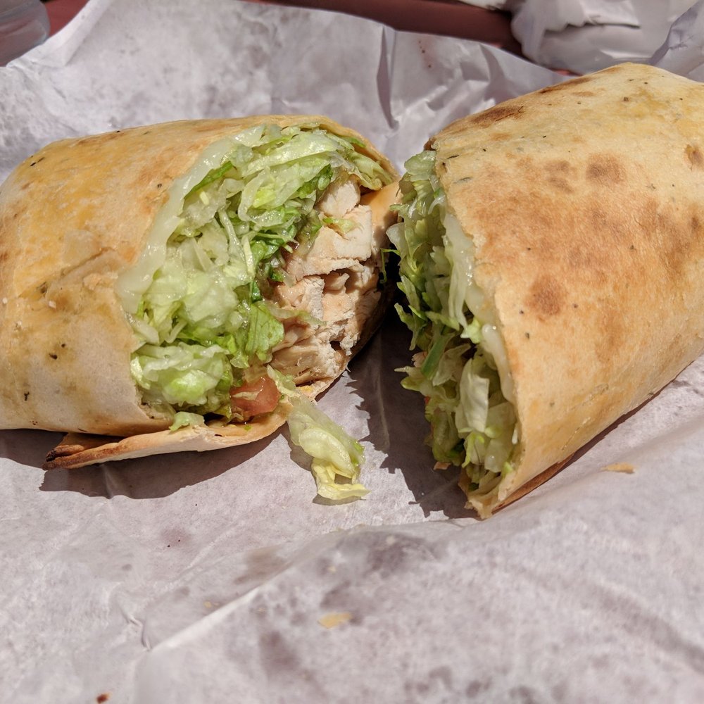 Tereyaki chicken wrap Tereyaki chicken wrap