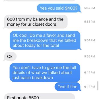 Ernies Painting And Drywall - Text messages with Ernie - Painters Near Me Ernies Painting And Drywall - Text messages with Ernie - Painters Near Me
