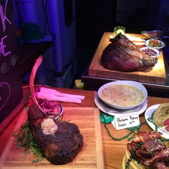 Zeppelin Hall - Today's specialty: tomahawk ribeye, pork head and dry age burger! Just awesome! - American Near Me - Jersey City, New Jersey Zeppelin Hall - Today's specialty: tomahawk ribeye, pork head and dry age burger! Just awesome! - American Near Me - Jersey City, New Jersey