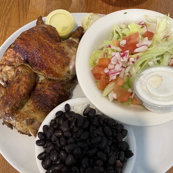 Shaddai Chicken - Chicken, beans & rice, house salad - Mexican Near Me - Manteo, North Carolina Shaddai Chicken - Chicken, beans & rice, house salad - Mexican Near Me - Manteo, North Carolina