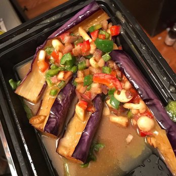 Luanne's Wild Ginger Franklin - Miso Grilled Eggplant - Pan Asian Near Me - Brooklyn, New York