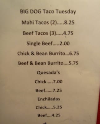 Menu photo 6 Big Dog Station Oakland Park, FL Menu photo 6 Big Dog Station Oakland Park, FL
