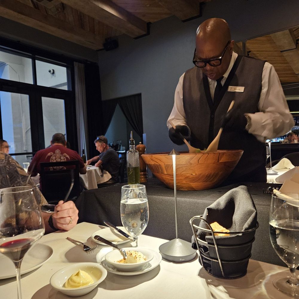 Bistecca - Preparing Caesar Salad Tableside - Italian Near Me - Las Vegas, Nevada Bistecca - Preparing Caesar Salad Tableside - Italian Near Me - Las Vegas, Nevada
