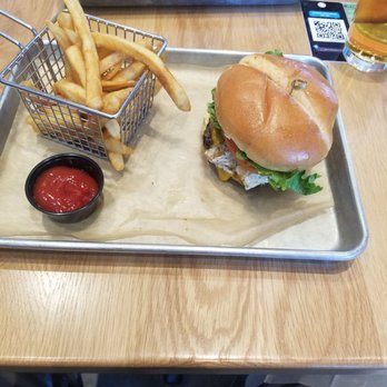 Uinta Brewing - Bacon Burger with Fries...... - Breweries Near Me - Salt Lake City, Utah
