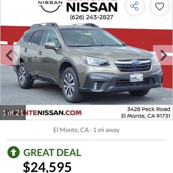 Nissan Dealer El Monte - Price listed on Car Gurus - Auto Repair Near Me - El Monte, California Nissan Dealer El Monte - Price listed on Car Gurus - Auto Repair Near Me - El Monte, California