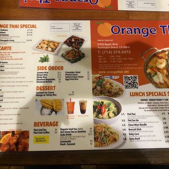 Orange Thai - Menu 1/6/25 - Thai Near Me - Huntington Beach, California Orange Thai - Menu 1/6/25 - Thai Near Me - Huntington Beach, California