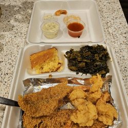 Mississippi Georgia Fried - Cali plate combo.