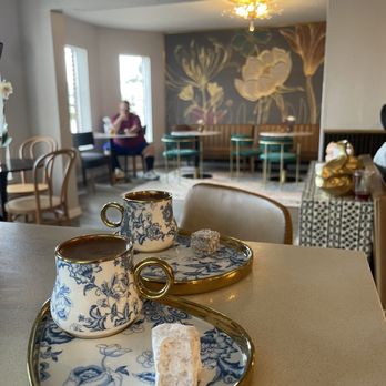 Soraya Cafe - Turkish coffees! Comes with complimentary Turkish delight on the side. - Coffee & Tea Near Me - Ormond Beach, Florida