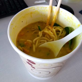 Beyond Sushi - Coconut curry noodle soup with ramen noodles. - Sushi Bars Near Me - New York, New York Beyond Sushi - Coconut curry noodle soup with ramen noodles. - Sushi Bars Near Me - New York, New York
