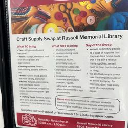 Russell Memorial Library - Activity
