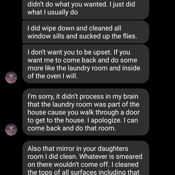 The Cleaning Fairy - Her admitting she skipped the laundry room completely - Home Cleaning Near Me - Covington, Kentucky The Cleaning Fairy - Her admitting she skipped the laundry room completely - Home Cleaning Near Me - Covington, Kentucky