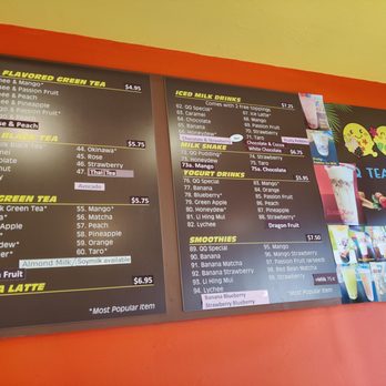 QQ Tea House - Menu - Bubble Tea Near Me - Honolulu, Hawaii QQ Tea House - Menu - Bubble Tea Near Me - Honolulu, Hawaii