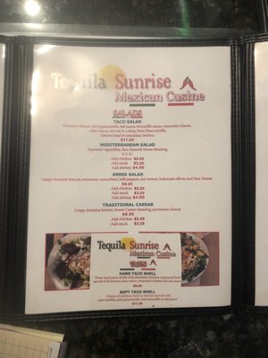 Menu photo 4 Tequila Sunrise Milford, PA Menu photo 4 Tequila Sunrise Milford, PA