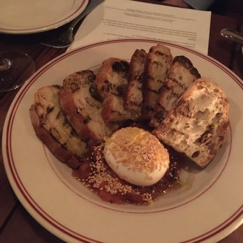 The Red Hen - Burrata with tomato salsa and grilled bread. - Italian Near Me - Washington, DC, District of Columbia