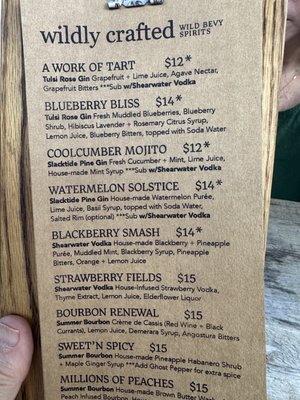 Menu photo 6 Wild Bevy Wells, ME