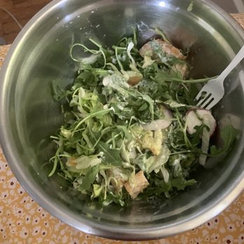 Chicken and the Wolf - The vegan chicken salad. pretty good quality. made my own dressing to go with it. :) - Chicken Wings Near Me - Tulsa, Oklahoma