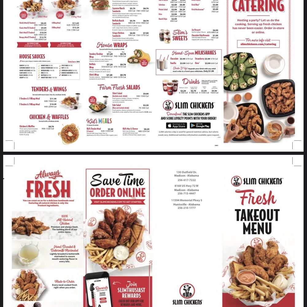 Slim Chickens - Southern Near Me - Huntsville, Alabama