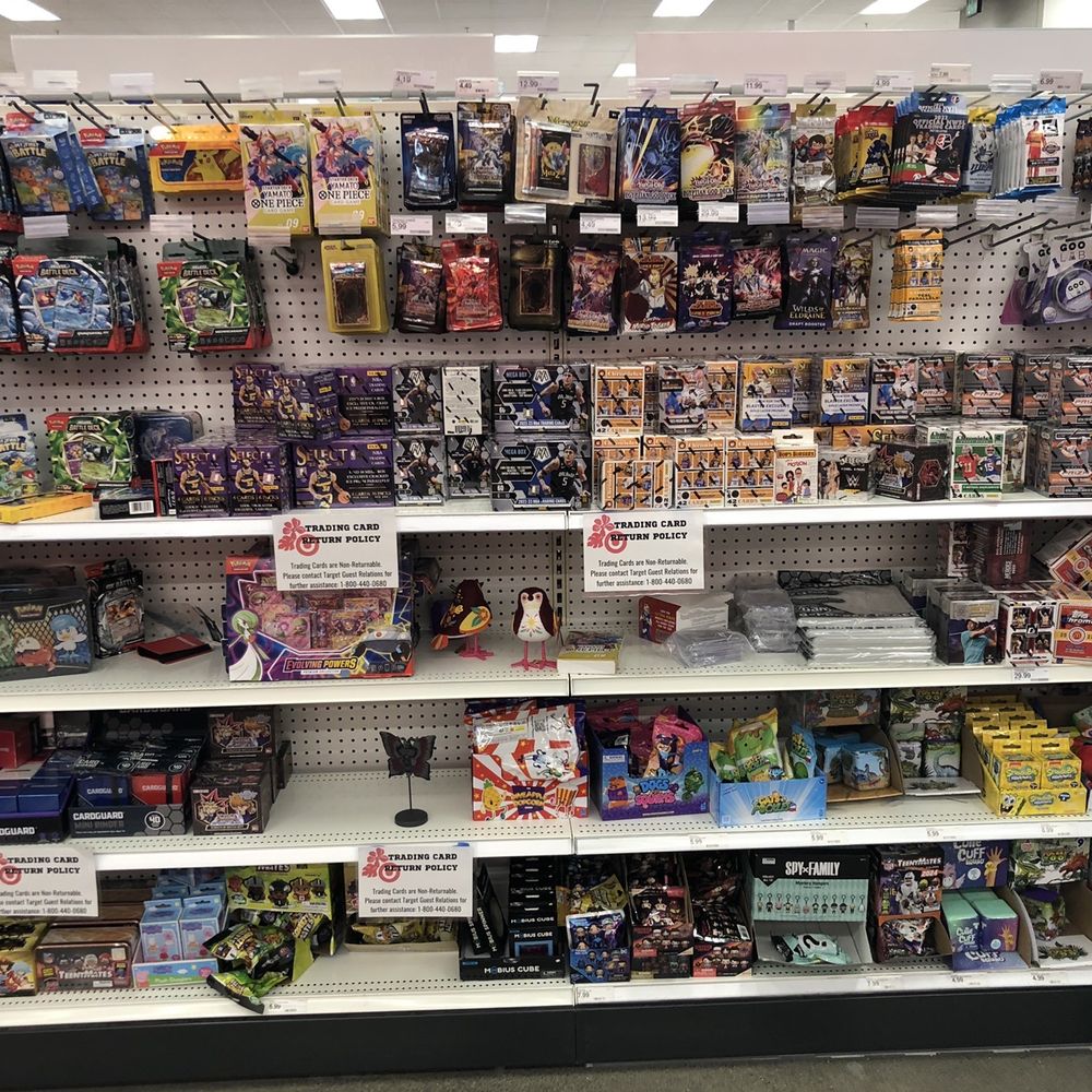 Target - Sports Cards small kine stocked up shelves *10/14/23 - Department Stores Near Me - Kapolei, Hawaii Target - Sports Cards small kine stocked up shelves *10/14/23 - Department Stores Near Me - Kapolei, Hawaii