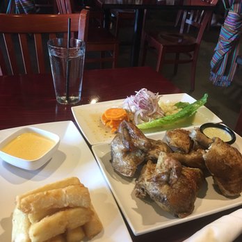 Las Brasas - Chicken, fried yucca and ceviche pescado - Latin American Near Me - Decatur, Georgia