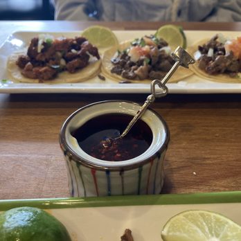 Taqueria La Mexicana - Chinese style chili oil with Mexican chiles - Mexican Near Me - Fairfield, California