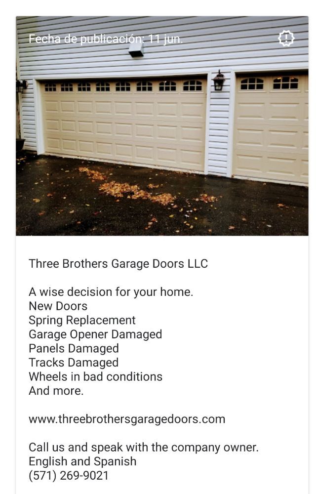THREE BROTHERS GARAGE DOORS Updated June 2024 16 Photos 14056